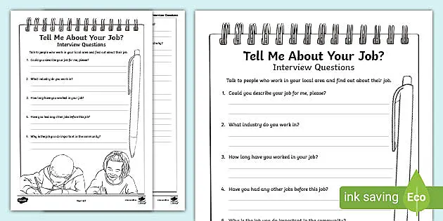 interview questions for kids