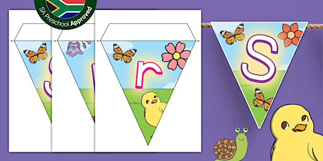 Spring Bunting (profesor hizo) - Twinkl