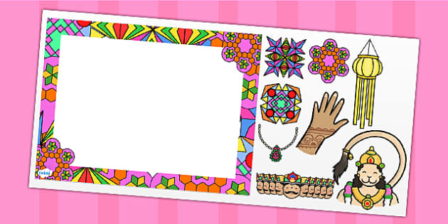 Hindu Diwali-Themed Editable PowerPoint Background Template