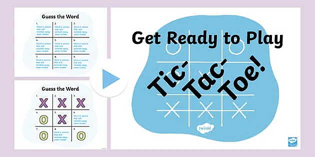 👉 Digital Tic-Tac-Toe Game, EYLF Interactive Games