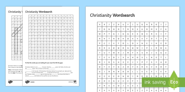 christianity differentiated word search teacher made