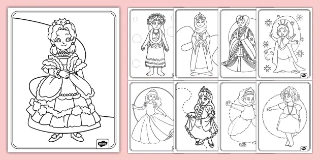 Disney Scrapbooking Stickers - 6 Princess Gift tags Holiday