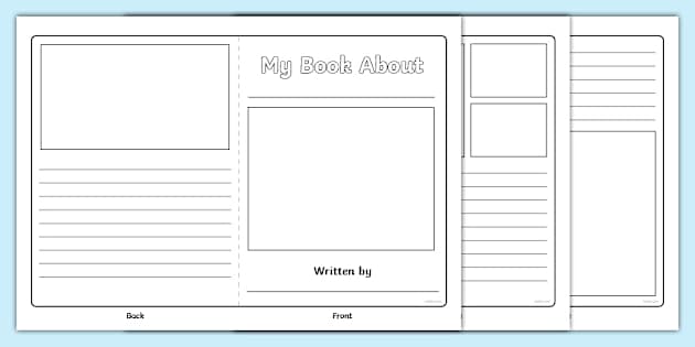 My Book About... Template - Twinkl - KS1 (teacher made)