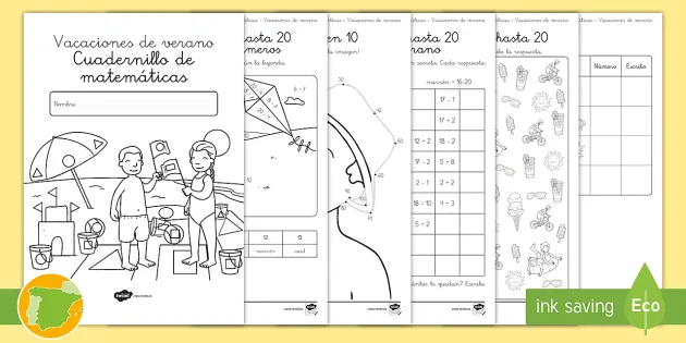 Cuadernillos de actividades para los cursos de Infantil: 3,4 y 5 años.