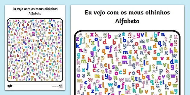 Recortes de Letras do Alfabeto (teacher made) - Twinkl