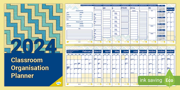 2024 Teacher Planner  Twinkl Plan & Organise (Teacher-Made)