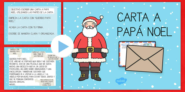 FREE! - Imprimir Carta Para Santa - Actividad Navideña Para Niños
