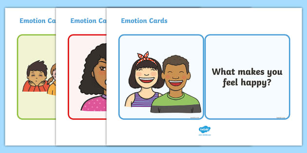 Scenario Cards for Emotions PDF Version - Teaching Resources