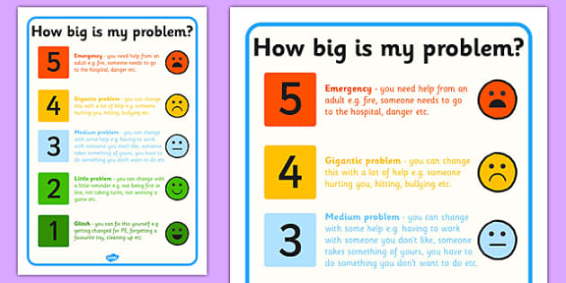 how-big-is-my-problem-colour-code-teacher-made-twinkl