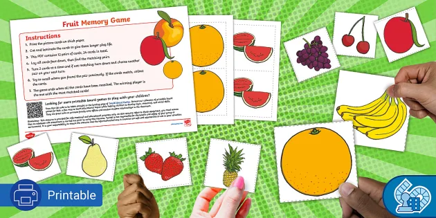 Food Matching Puzzle Game (Teacher-Made) - Twinkl