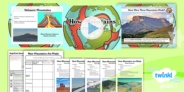 How Are Mountains Formed KS2 Lesson - Year 5 Geography