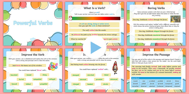 powerful-verbs-powerpoint-ks2-uplevelling-edit-and-improve