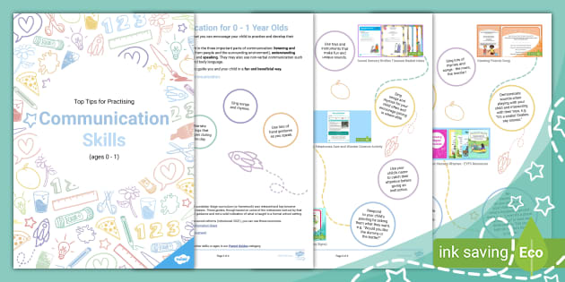 Top Tips For Practising Communication Skills (Ages 0 - 1)