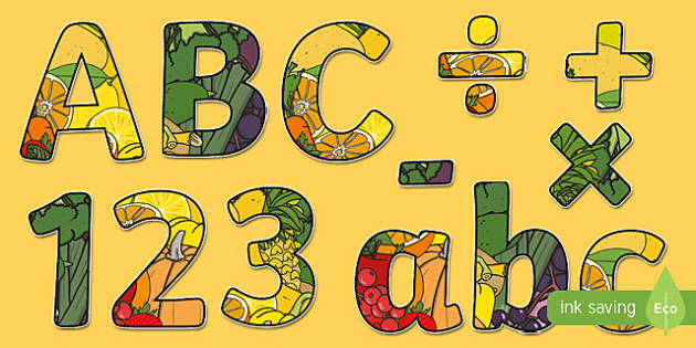 Harvest Festival Display Lettering (teacher made) - Twinkl