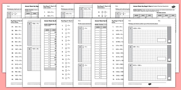 junior arithmetic test grade 6 content practice questions