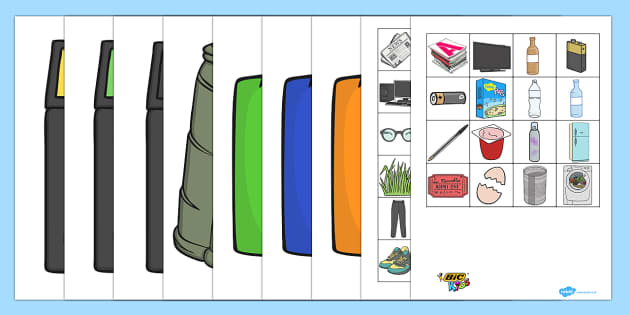 recycling worksheet environment ks1 primary resources