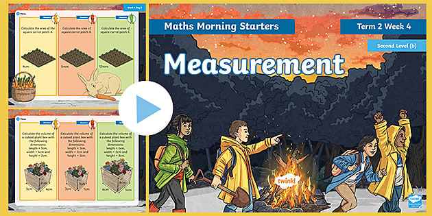 Maths Morning Starters Second Level (b) Term 2 Week 4 PowerPoint