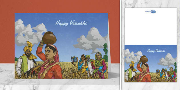 Kanika Mittal | Happy Baisakhi Created by 6 year old Anaisha Teach your  kids about Harvest festival Baisakhi 🌾 🌾 Baisakhi is the festival of  jo... | Instagram