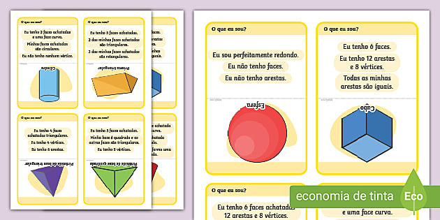 Jogo da Memória Formas Geométricas