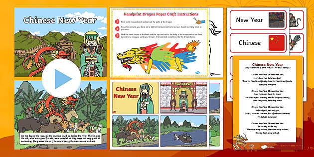Teacher Mama: FREE Printable Crafts for Chinese New Year - Boy