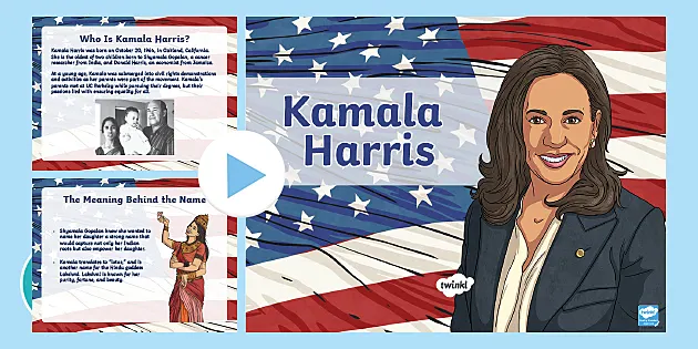 Kamala Harris Powerpoint Teacher Made