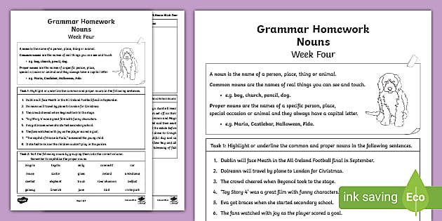 grammar homework online