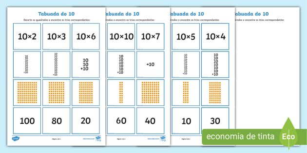 Atividades de Multiplicação 3º ano