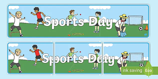 sports day pictures for kids