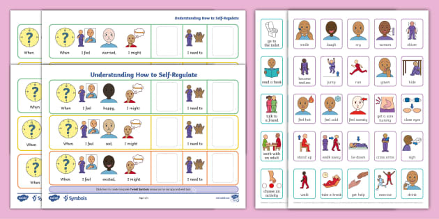 Twinkl Symbols: Understanding How to Self-Regulate - Twinkl