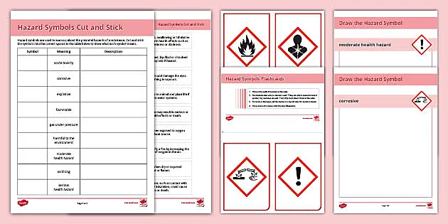 Safety Signs Worksheets - 15 Worksheets.com