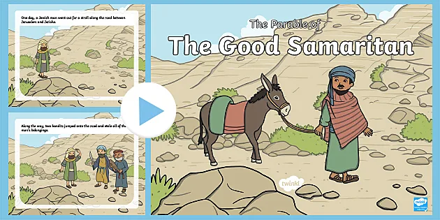 The Good Samaritan KS1 PowerPoint (teacher made) - Twinkl