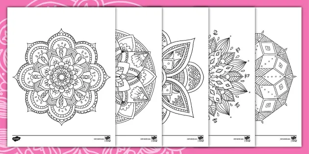 BOOKLET - Mandala Color Books: Relaxing Fun or A Tools for New Age