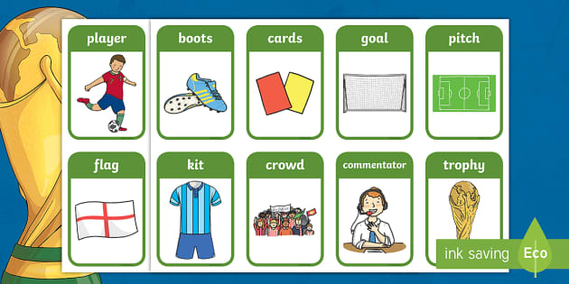 Football World Cup Flashcards (teacher made)