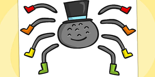 Incy Wincy Spider Split Pin Teacher Made Twinkl