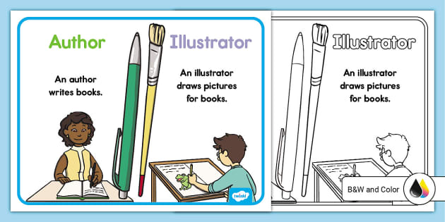 Author and Illustrator Poster - Twinkl