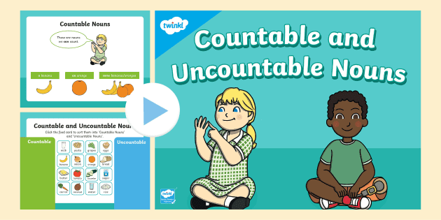 New Countable And Uncountable Nouns Food Sorting Powerpoint