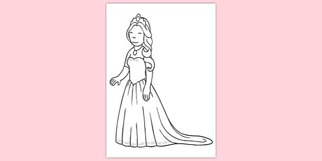 How To Draw A Princess Step By Step 👸 Princess Drawing Easy - YouTube