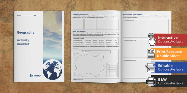 ks3 geography homework booklet