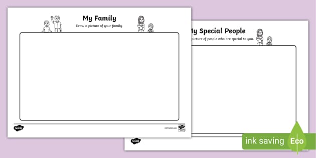 Selvi's drawing titled 'My family' | Download Scientific Diagram