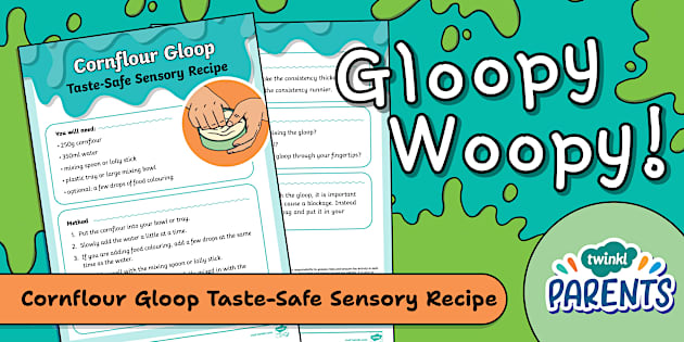 Taste-Safe Cornflour Gloop Recipe