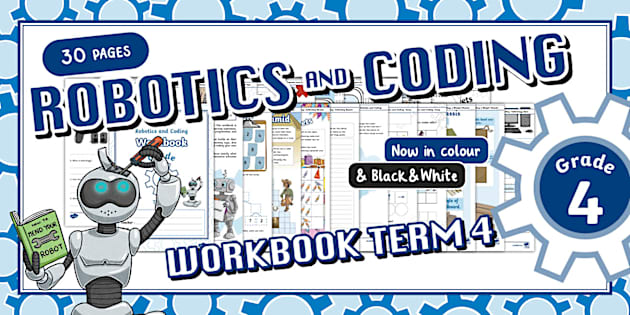Robotics and Coding - CAPS Workbook Grade 4 Term 4
