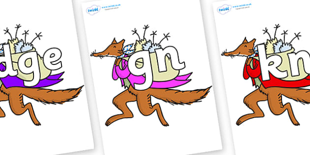 FREE! - Silent Letters on Mr Fox to Support Teaching on Fantastic Mr Fox