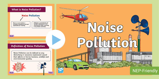 stop noise pollution posters