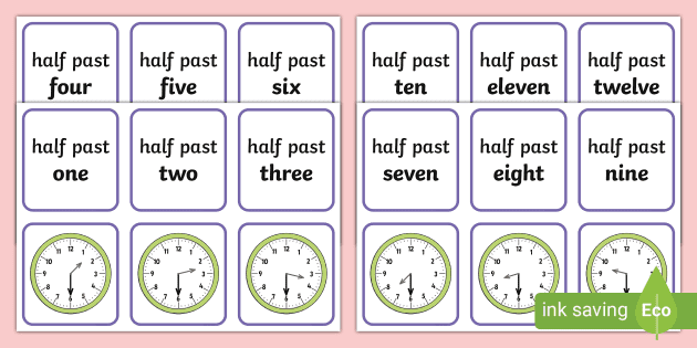 Details about   Telling the time board game numeracy teaching resource o clock/half past KS1 