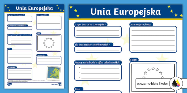 Unia Europejska | Karta faktów | Kraje świata - Twinkl