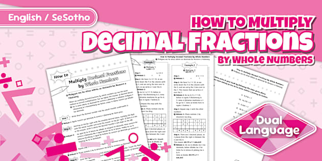 Grade 7 Maths - Term 2 - How to Multiply Decimal Fractions by Whole ...