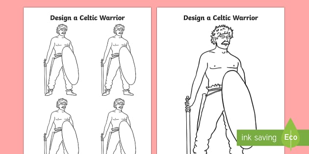 How To Draw A Celtic Warrior 