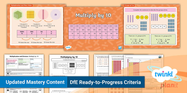 👉 Y4 Place Value to Multiply and Divide Planit Maths Lesson 1