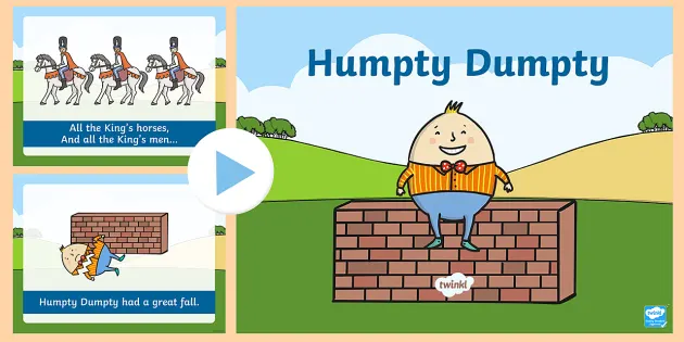 Humpty Dumpty Powerpoint Teacher Made