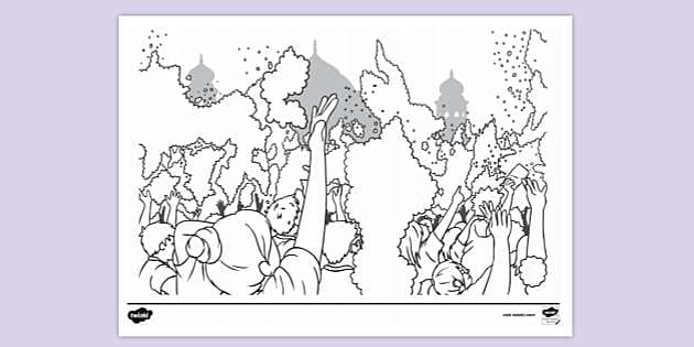 feria coloring pages